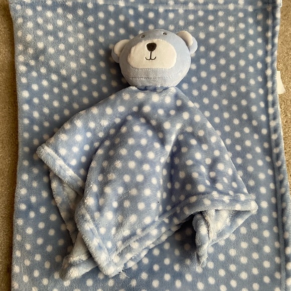 Baby blanket and teddy set - Picture 1 of 4